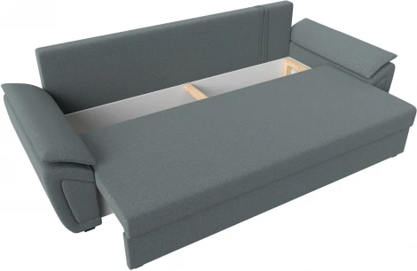 Диван прямой Нэстор Лайт (Серый/Рогожка) Лига Диванов арт.121553