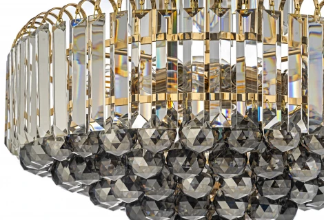 Подвесная люстра Arti Lampadari Ovada Ovada E 1.5.50.101 G (220V, хрусталь)