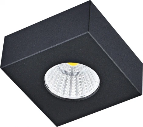 Накладной светильник Donolux Mono DL18812/7W Black SQ (LED, 220V, IP44)