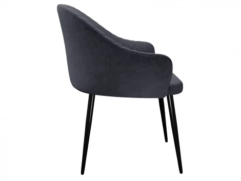 Стул DikLine 440 TW11 серый, ножки черные арт.00-00079929