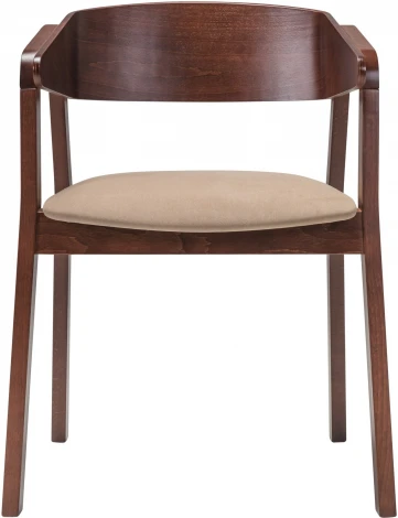 Кресло Dalia Beige/Темный орех R-Home арт.400012320h_diagbeige_nut