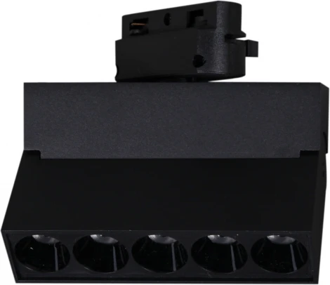 Трековый светильник светодиодный однофазный Reluce 06187-9.3-001QY LED10W BK (220V)