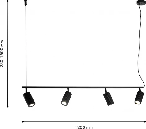 Подвесной светильник F-Promo Mobile 4635-4P (220V, на тросе)