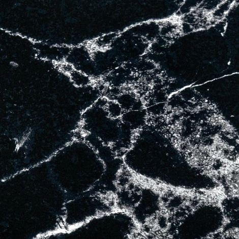 Набор кофейных столиков Tango чёрный мрамор с чёрными ножками, 2шт Bradex Home RF 0375