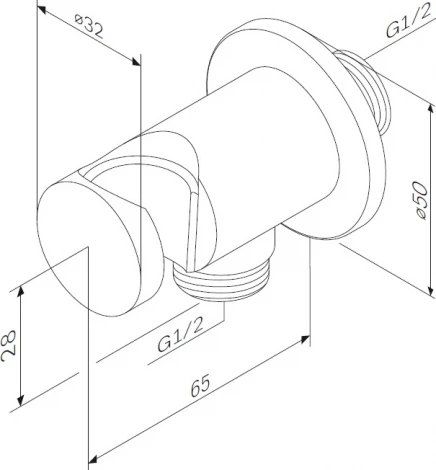 Шланговое подключение Am.Pm F0602100