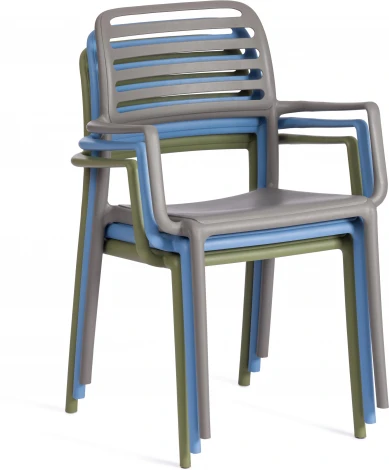 Кресло VALUTTO (mod. 54) / 1 шт. в упаковке (Пластик /Светло-голубой)