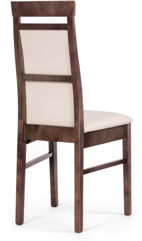 Деревянный стул Woodville Амиата бежевый / орех 528937