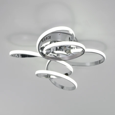 Потолочная люстра Eurosvet Shaft 90127/2 хром