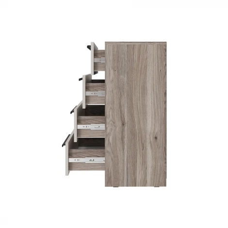 Комод БТС КМ-02, Дуб смоки, Кашемир