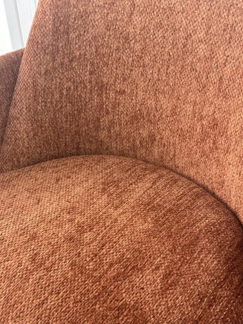 Кресло КУБ (CUBE) цвет OTE SEA-500 Бронзовый,ткань/каркас металл в обивке, ®DISAUR M-City 64572