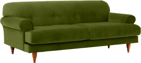 Диван Italia ОГОГО (арт.339913), (Ткань/Зеленый)