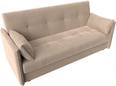 Диван-книжка Лига-018 (Бежевый/Велюр) Лига Диванов арт.117835