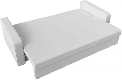 Диван прямой Лига-009 (Белый/Экокожа) Лига Диванов арт.118063