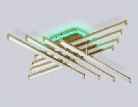 Потолочная люстра светодиодная с пультом Ambrella Comfort FL6263