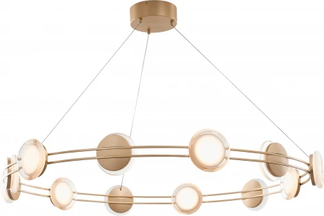 Подвесной светильник Favourite Yo-yo 4334-12P (LED, 220V, на тросе, круглые)