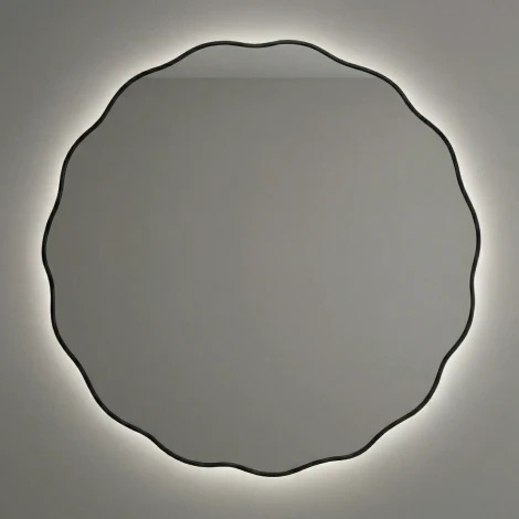 Fancy S LED Black Зеркало в раме с подсветкой Art-Zerkalo SM191LBL 13927