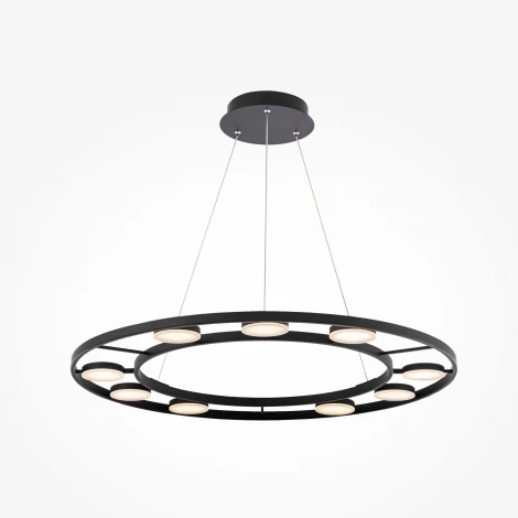 Подвесная люстра Maytoni Fad MOD070PL-L63B3K (LED, 220V, на тросе, круглые)
