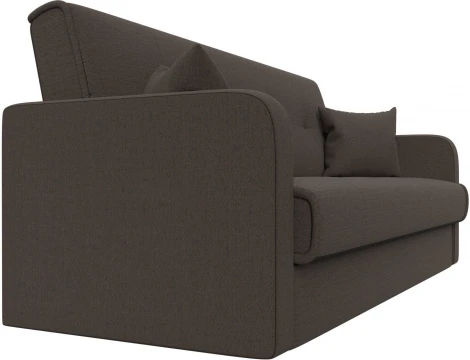 Диван-книжка Надежда (Коричневый/Рогожка) Лига Диванов арт.121128