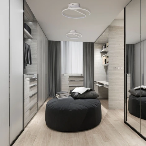 Потолочная люстра DeMarkt Аурих 108010201 (LED, 220V, круглые)