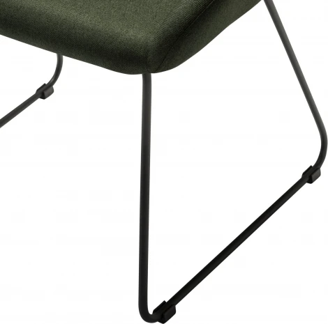 Кресло Kent темно-зеленый/Линк R-Home арт.410119123h_ТмЗел_черн_линк