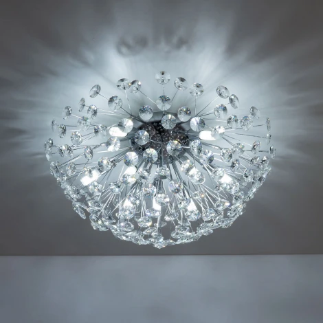 Потолочная люстра Citilux Betsy EL322C09.1 (220V, хрусталь, шар)