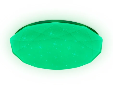 Потолочный светильник RGB круглый Ambrella FF FF418 (LED, 220V, пульт управления, круглые)