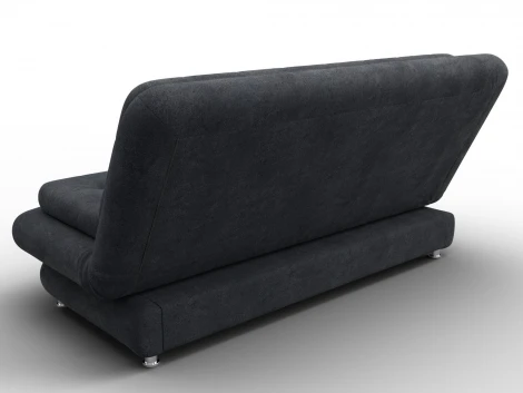 Диван-книжка Лига-123 (Металл,ЛДСП,Брус,Доска,Велюр/Темно-серый) Лига Диванов 137626