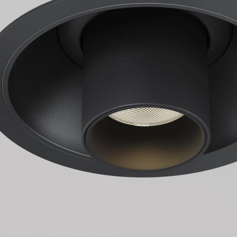 Встраиваемый светильник Maytoni Focus T C140RS-L200-7W3K-B (LED, 220V, круглые)