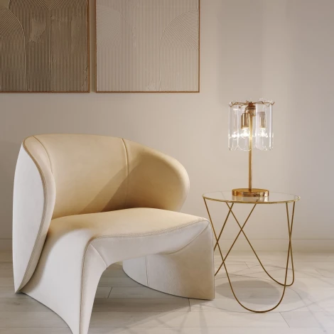 Настольная лампа Eurosvet Claire 01170/3 золото (220V)