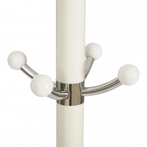 Вешалка Bara/Бара (мод. GH-8606) металл/хром/мрамор, белый/белый, 37х37х175см Tetchair 21441