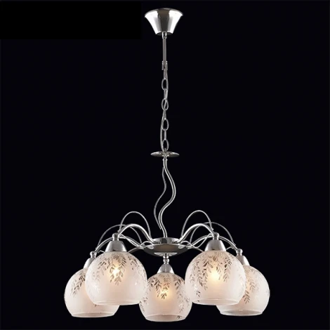 Подвесная люстра Eurosvet Renaissance 30095/5 хром