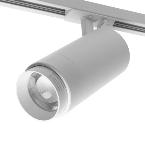 Трековый светодиодный светильник однофазный Wolta WTL-35W/02W 220V 35Вт 4000К IP20 белый