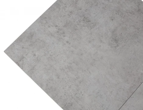 Стол КАНЗАС 120 БЕТОН ЧИКАГО св.серый / Черный каркас M-City 64604