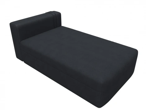 Модуль канапе Лига-060 НПБ (ЛДСП,Брус,Фанера,Замша/Темно-серый) Лига Диванов 129559