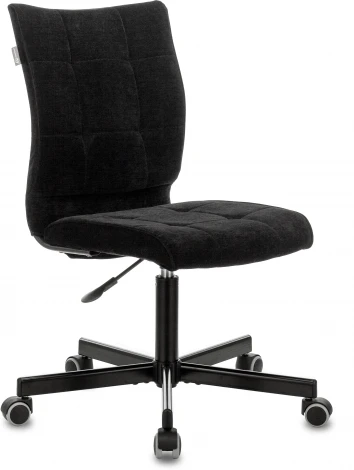 Кресло Бюрократ CH-330M/LT-20 без подлокотников чёрный крестовина металл Stool Group арт.УТ000004847