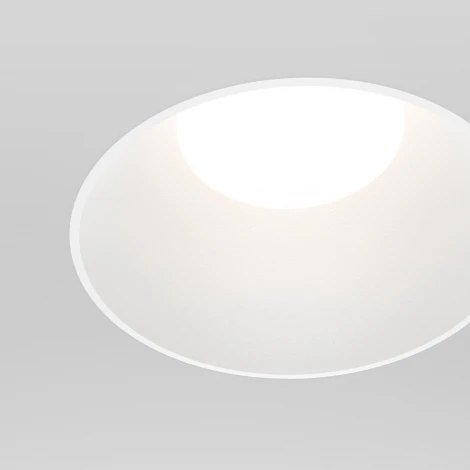 Встраиваемый светильник под гипсокартон IP54 Maytoni Share DL126-GU10-TRS-W (220V, круглые)