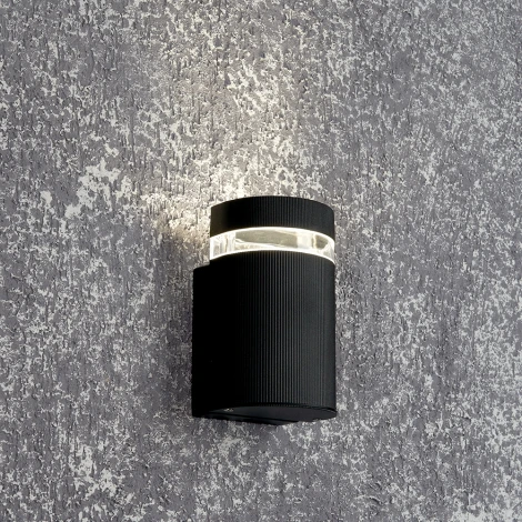 Настенный светильник Feron Сеул DH1701 48317 GU10 черный (220V, IP54)