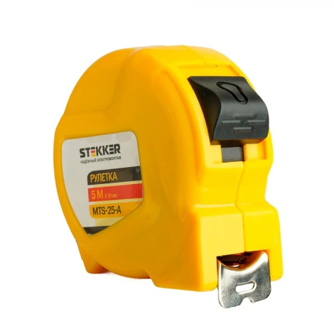 Рулетка 5 м х 19 мм Stekker 50206