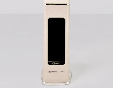 Офисная настольная лампа с будильником Ambrella Desk DE511 (LED, 220V, диммер, сенсорный выключатель)