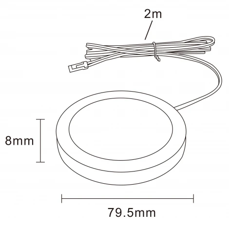 Светильник накладной мебельный 12V Lightstar Mobiled 036540