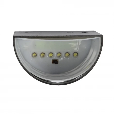 Светильник настенный на солнечной батарее. 6 светодиодов, 1*АА Ni-Mh аккумулятор в/к. IP44 Uniel USL-F-155/PM110 BRUSSEL