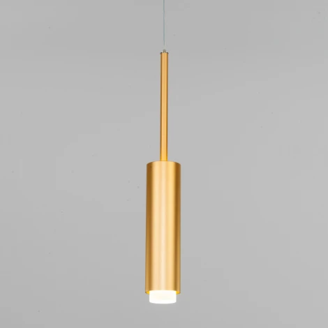 Подвесной светильник Eurosvet Dante 50203/1 LED матовое золото