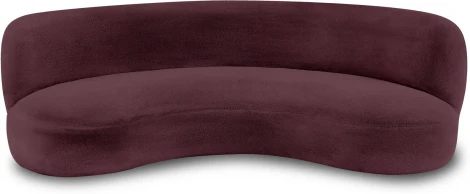 Диван Patti 2400 ОГОГО (арт.853237), (Мех/Сиреневый)