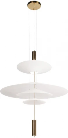 Подвесной светильник Loft It Skylar 10244/C Brass (220V, на тросе, круглые)