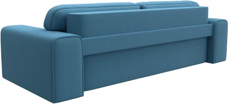 Диван прямой Лига-029 (Голубой/Рогожка) Лига Диванов арт.123324