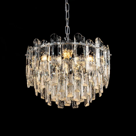 Подвесная люстра хрустальная Modelux MODELUX ML.7083.8 CR