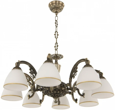 Подвесная люстра Arte Milano AM341837 341837/8 AB (220V, на цепи)