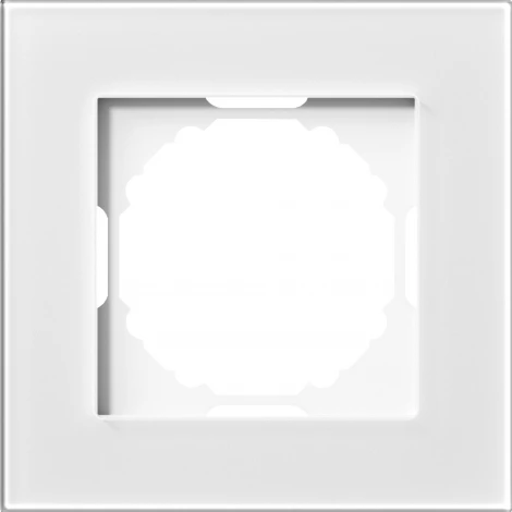 Рамка 1-я, Natural белое стекло Donel A07 DEN211WG