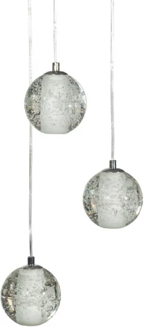 Подвесной светильник Loft It Rain 10112/3 (220V, хрусталь, на проводе, шарики)