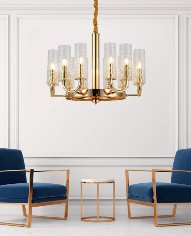 Подвесной светильник Lumina Deco Donatti LDP 8011-12 F.GD